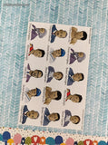 Vintage 2003 Highlights for Children Holidays, Black History Month, Full Sticker Sheet, Unused