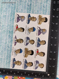 Vintage 2003 Highlights for Children Holidays, Black History Month, Full Sticker Sheet, Unused