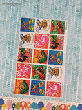 Vintage 1999 Highlights for Children Holidays, Cinco de Mayo, Full Sticker Sheet, Unused
