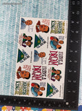 Vintage 2003 Highlights for Children Holidays, Dr. Martin Luther King Jr. Day, Full Sticker Sheet, Unused