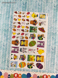 Vintage 1999 Highlights for Children Holidays, Easter, Full Sticker Sheet, Unused