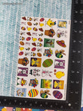 Vintage 1999 Highlights for Children Holidays, Easter, Full Sticker Sheet, Unused