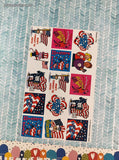 Vintage 1999 Highlights for Children Holidays, Election Day, Full Sticker Sheet, Unused