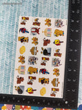 Vintage 2003 Highlights for Children Holidays, Hanukah, Full Sticker Sheet, Unused