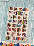 Vintage 1999 Highlights for Children Holidays, Labor Day, Full Sticker Sheet, Unused