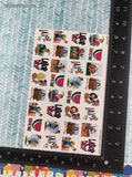 Vintage 2003 Highlights for Children Holidays, Labor Day, Full Sticker Sheet, Unused