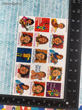 Vintage 1999 Highlights for Children Holidays, Native American Day, Full Sticker Sheet, Unused