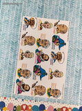 Vintage 1999 Highlights for Children Holidays, National Hispanic Heritage Month, Full Sticker Sheet, Unused