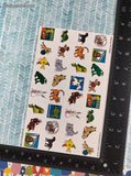 Vintage 1999 Highlights for Children Holidays, National Pet Week, Full Sticker Sheet, Unused