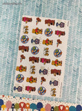Vintage 2003 Highlights for Children Holidays, Passover, Full Sticker Sheet, Unused