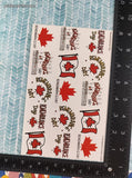 Vintage 1999 Highlights for Children Holidays, Remembrance Day, Full Sticker Sheet, Unused