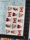 Vintage 2003 Highlights for Children Holidays, Victoria Day, Full Sticker Sheet, Unused