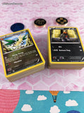Pokemon TCG Bulk Cards 120+ Dark Common Uncommon Rare w/Collectible Tin #36