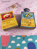 Pokemon TCG Bulk Cards 120+ Electric Common Uncommon Rare w/Collectible Tin #28