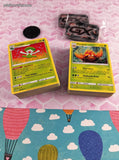 Pokemon TCG Bulk Cards 120+ Grass Common Uncommon Rare w/Collectible Tin #24