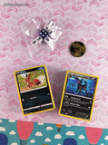 Pokemon TCG Bulk Cards 120+ Dark Common Uncommon Rare w/Collectible Tin #23