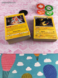 Pokemon TCG Bulk Cards 120+ Electric Common Uncommon Rare w/Collectible Tin #21