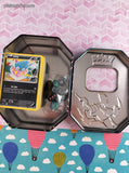 Pokemon TCG Bulk Cards 120+ Dark Common Uncommon Rare w/Collectible Tin #1