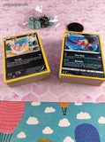 Pokemon TCG Bulk Cards 120+ Dark Common Uncommon Rare w/Collectible Tin #1