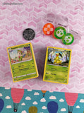 Pokemon TCG Bulk Cards 120+ Grass Common Uncommon Rare w/Collectible Tin #3