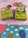 Pokemon TCG Bulk Cards 120+ Grass Common Uncommon Rare w/Collectible Tin #3
