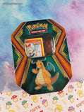 Pokemon TCG Bulk Cards 120+ Fire Common Uncommon Rare w/Collectible Tin #18