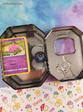 Pokemon TCG Bulk Cards 120+ Psychic Common Uncommon Rare w/Collectible Tin #15