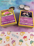 Pokemon TCG Bulk Cards 120+ Psychic Common Uncommon Rare w/Collectible Tin #15