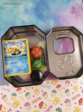 Pokemon TCG Bulk Cards 120+ Water Common Uncommon Rare w/Collectible Tin #14
