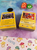 Pokemon TCG Bulk Cards 120+ Electric Common Uncommon Rare w/Collectible Tin #8