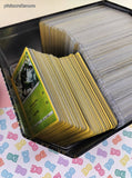 Pokemon TCG Bulk Cards 550+ Grass Common Uncommon Rare w/Collectible Tin #4