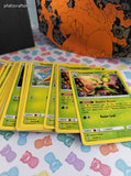 Pokemon TCG Bulk Cards 550 Grass Common Uncommon Rare w/Collectible Box #5