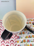 RARE Vintage Boardwalk Fries Plastic Travel Mug w/Lid & Straw, Like New