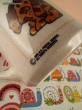 Vintage 1985 United States Post Office Puppy Dog Love USA 22 Cent Stamp Mug, Like New