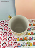 Ovejitas y Ovejitas Little Sheep Marcos 11:24 Children's Mug w/Saucer Set, Like New