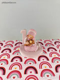 Vintage 1983 Holly Hobby Birthday Collection Porcelain 1st Birthday Figurine, Like New