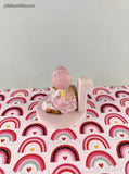 Vintage 1983 Holly Hobby Birthday Collection Porcelain 1st Birthday Figurine, Like New