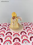 Vintage 1982 Holly Hobby Birthday Collection Porcelain 2nd Birthday Figurine, Like New