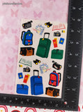 Vintage 2002 Mrs. Grossman's Luggage, Etc. Full Sticker Sheet, Unused