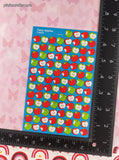 Vintage Trend "Tasty Apples" T-46070 Rewards Full Sticker Sheet