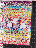 Lisa Frank Full Page Set/4 Partially Used Sheets of Stickers