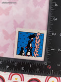 Vintage SUPER Penguin Tower Rewards Sticker 2" Unpeeled, Unused