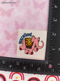 Vintage EXCELLENT Elephant Rewards Sticker 2" Unpeeled, Unused