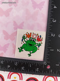 Vintage WOW Cute Lil' Froggy Rewards Sticker 2" Unpeeled, Unused