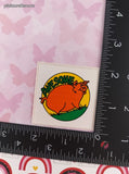 Vintage AWESOME Cute Lil' Piggy Rewards Sticker 2" Unpeeled, Unused