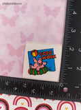 Vintage GOOD WORK Hippo Rewards Sticker 2" Unpeeled, Unused