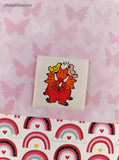 Vintage Singing Birds w/Dino Rewards Sticker 2" Unpeeled, Unused