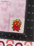 Vintage Singing Birds w/Dino Rewards Sticker 2" Unpeeled, Unused