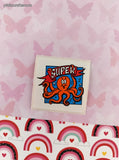 Vintage SUPER Octopus Rewards Sticker 2" Unpeeled, Unused