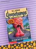 Vintage 1997 1st Parachute Press R.L. Stine Goosebumps #55 The Blob That Ate Everyone Softcover